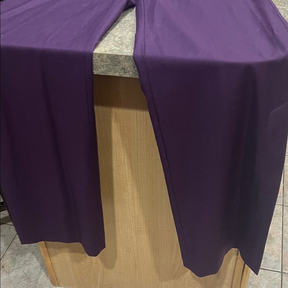 Theory Purple Trousers